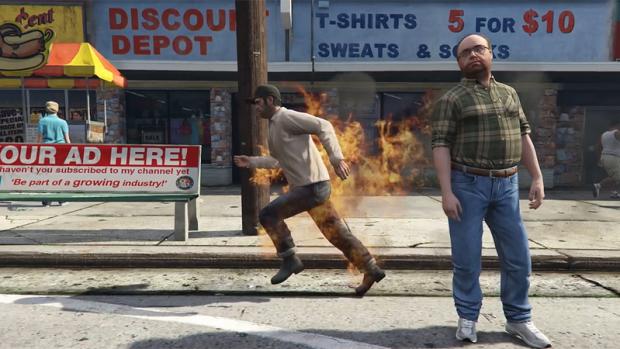 Немного девяностых в очередном ролике, созданном в видеоредакторе GTA 5